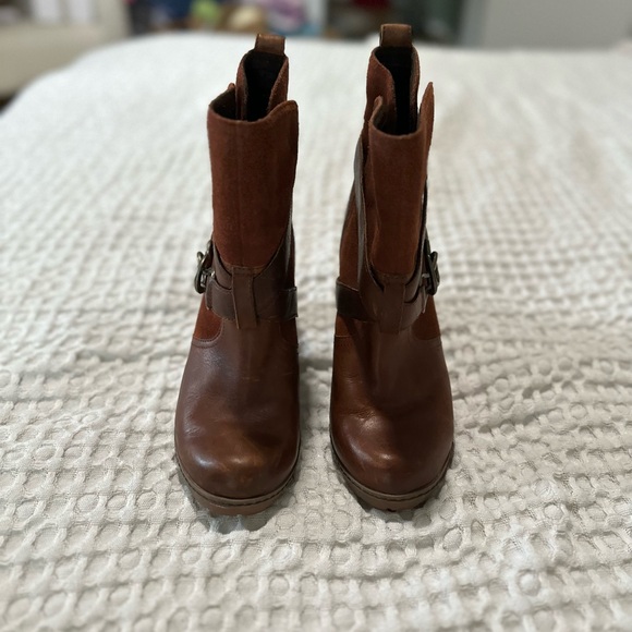 Timberland Dennett Buckle ankle boot ortholite brown size 8 - Picture 6 of 10